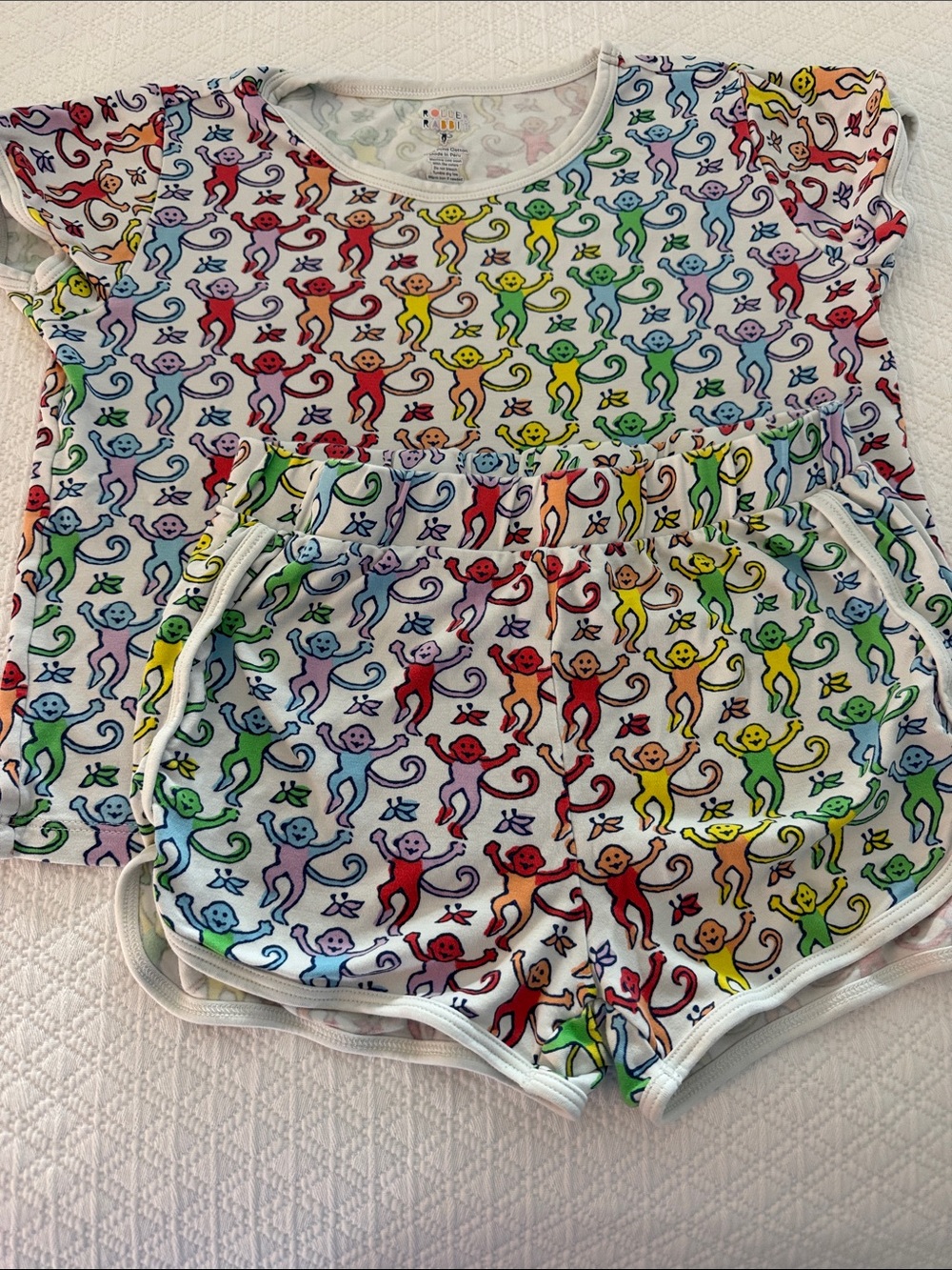 Roller Rabbit Monkey PJS - Picture 1 of 3